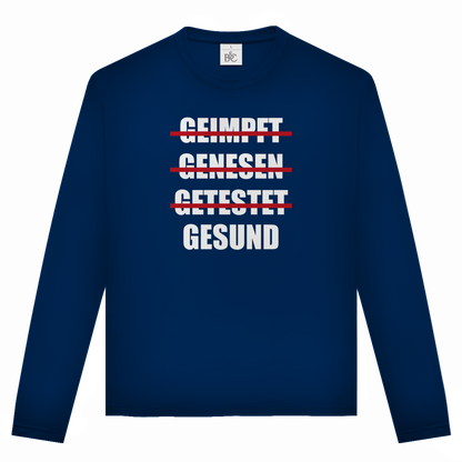Unisex Langarmshirt 4G-Regel