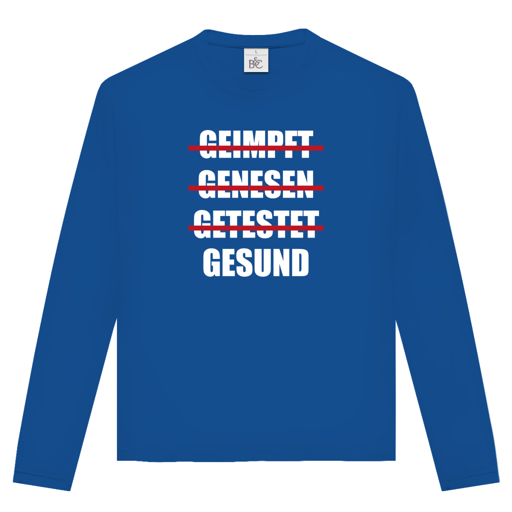 Unisex Langarmshirt 4G-Regel
