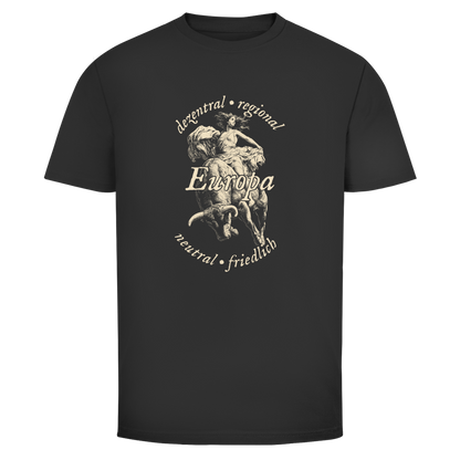 Herren T-Shirt Europa - dezentral - regional - neutral - friedlich