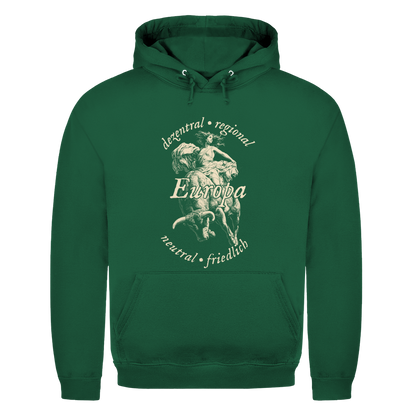 Unisex Hoodie Europa - dezentral - regional - neutral - friedlich