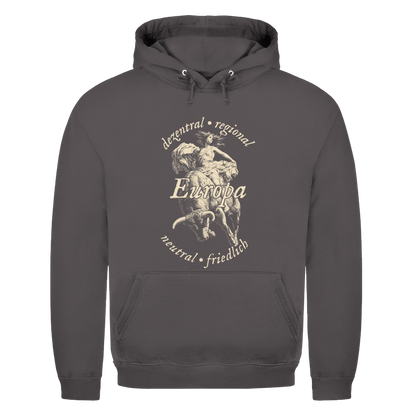 Unisex Hoodie Europa - dezentral - regional - neutral - friedlich