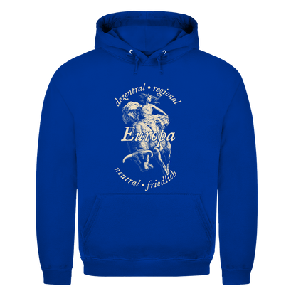 Unisex Hoodie Europa - dezentral - regional - neutral - friedlich