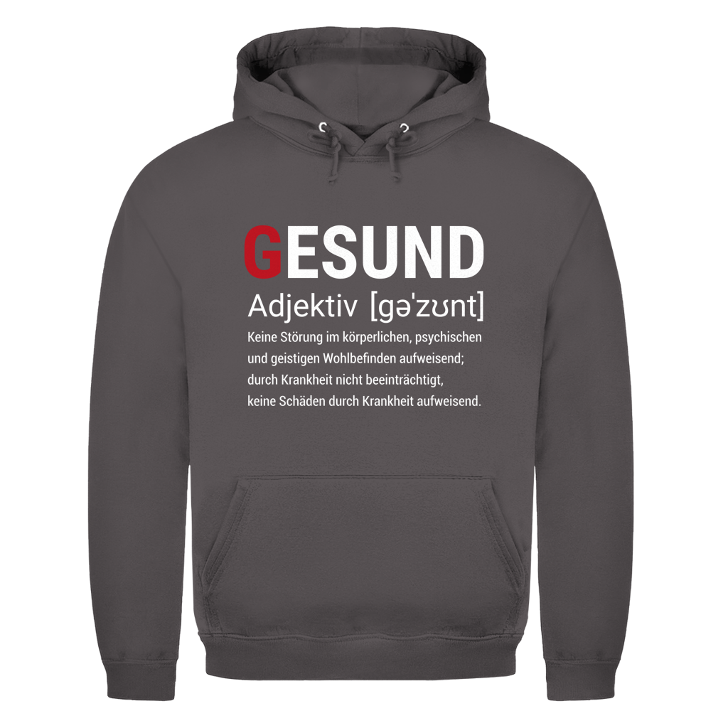 Herren Hoodie Gesund