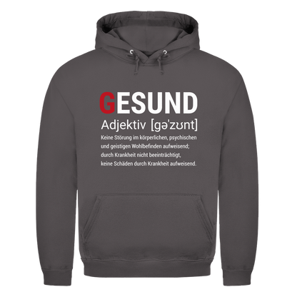Herren Hoodie Gesund