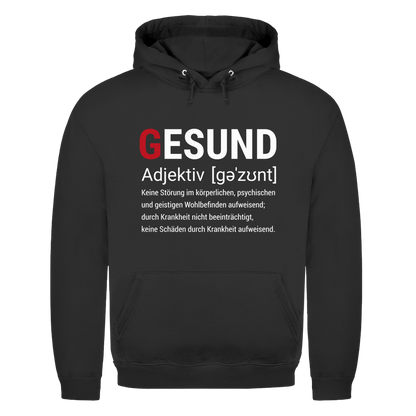 Herren Hoodie Gesund