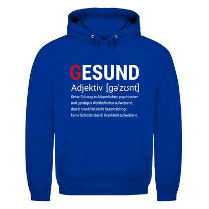 Herren Hoodie Gesund