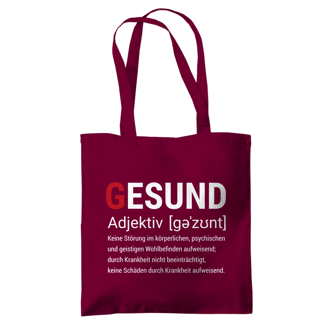 Tragetasche Gesund