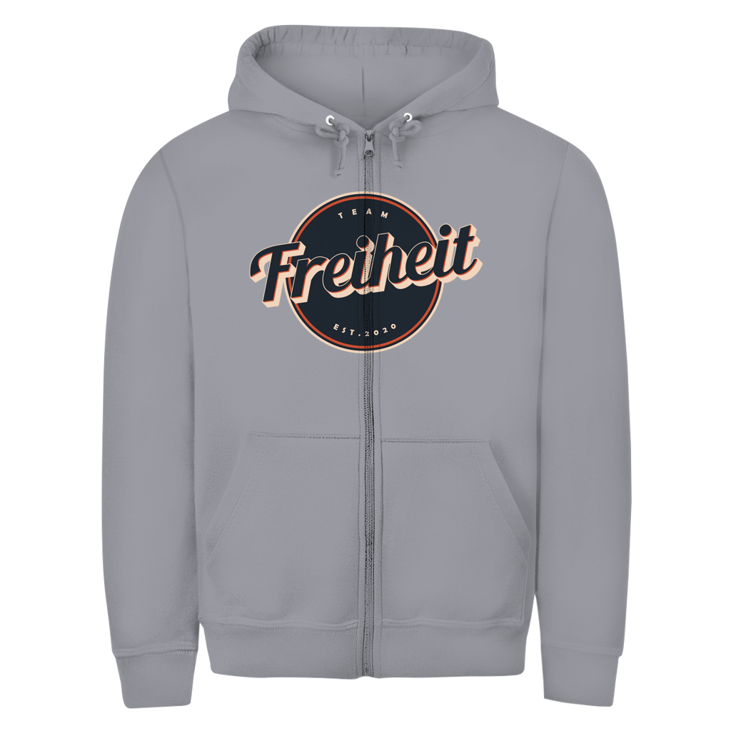 Herren Zipper Hoodie Team Freiheit