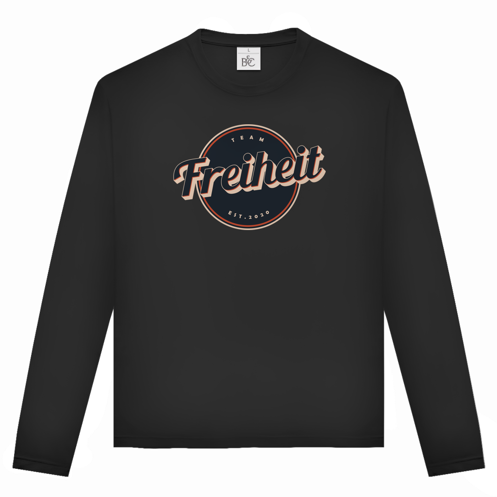 Unisex Langarmshirt Team Freiheit