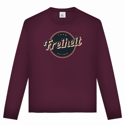 Unisex Langarmshirt Team Freiheit