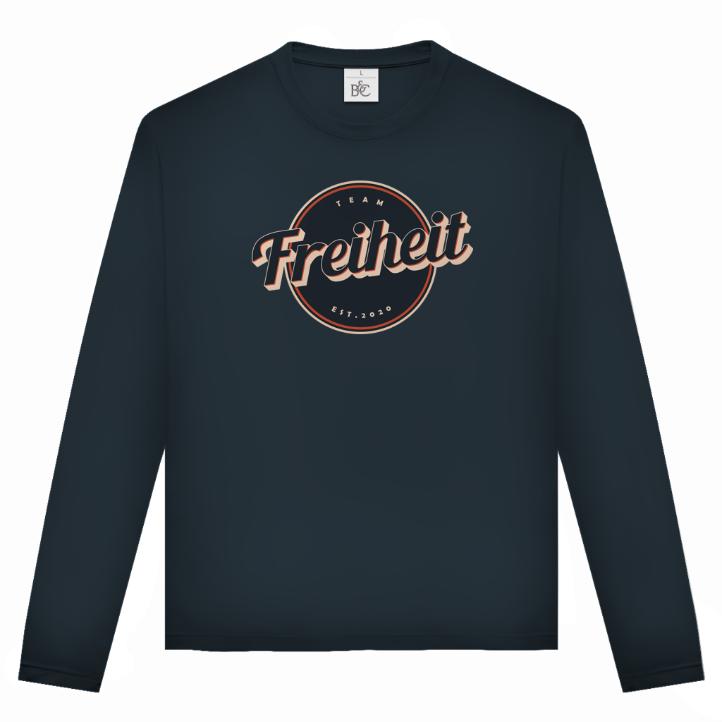 Unisex Langarmshirt Team Freiheit