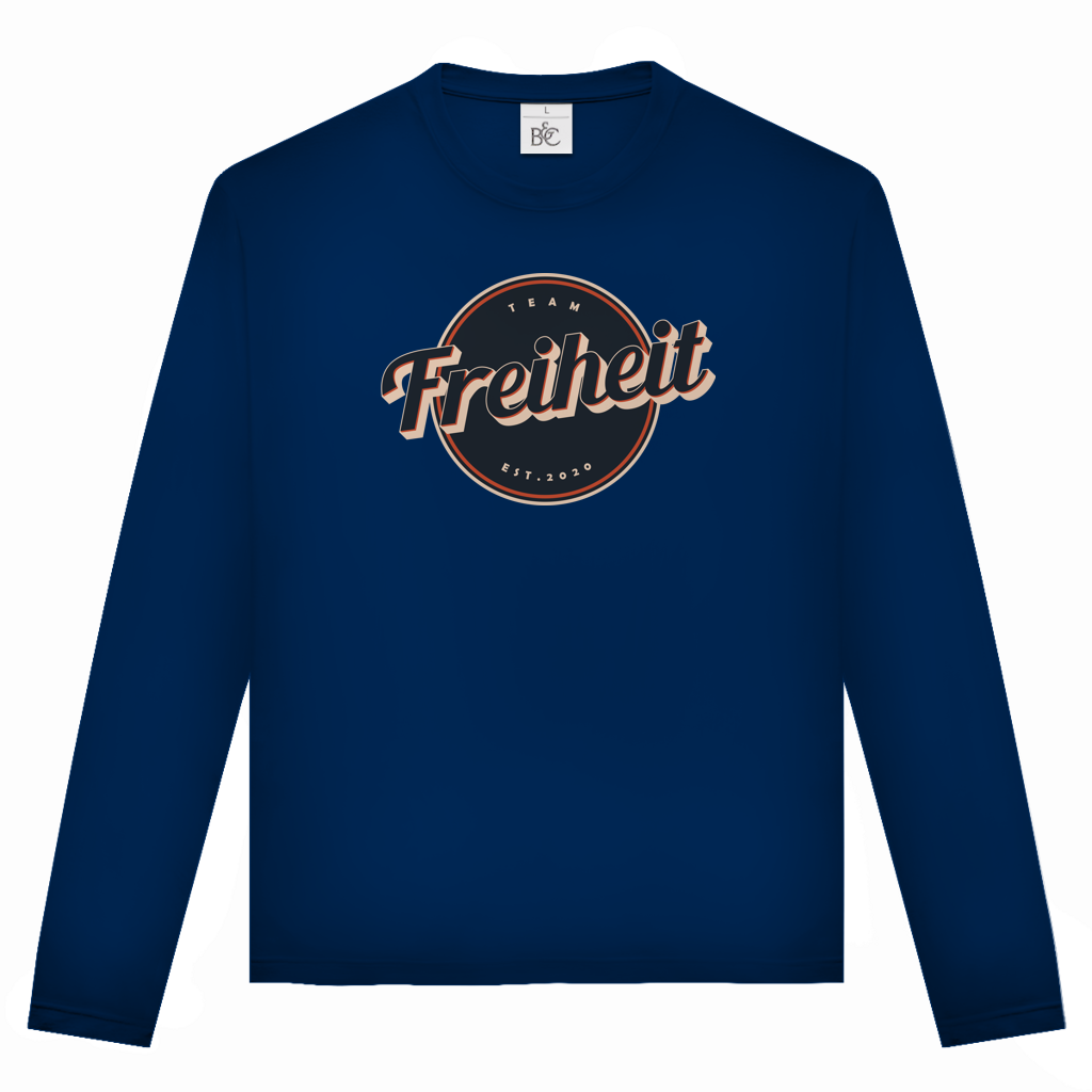 Unisex Langarmshirt Team Freiheit