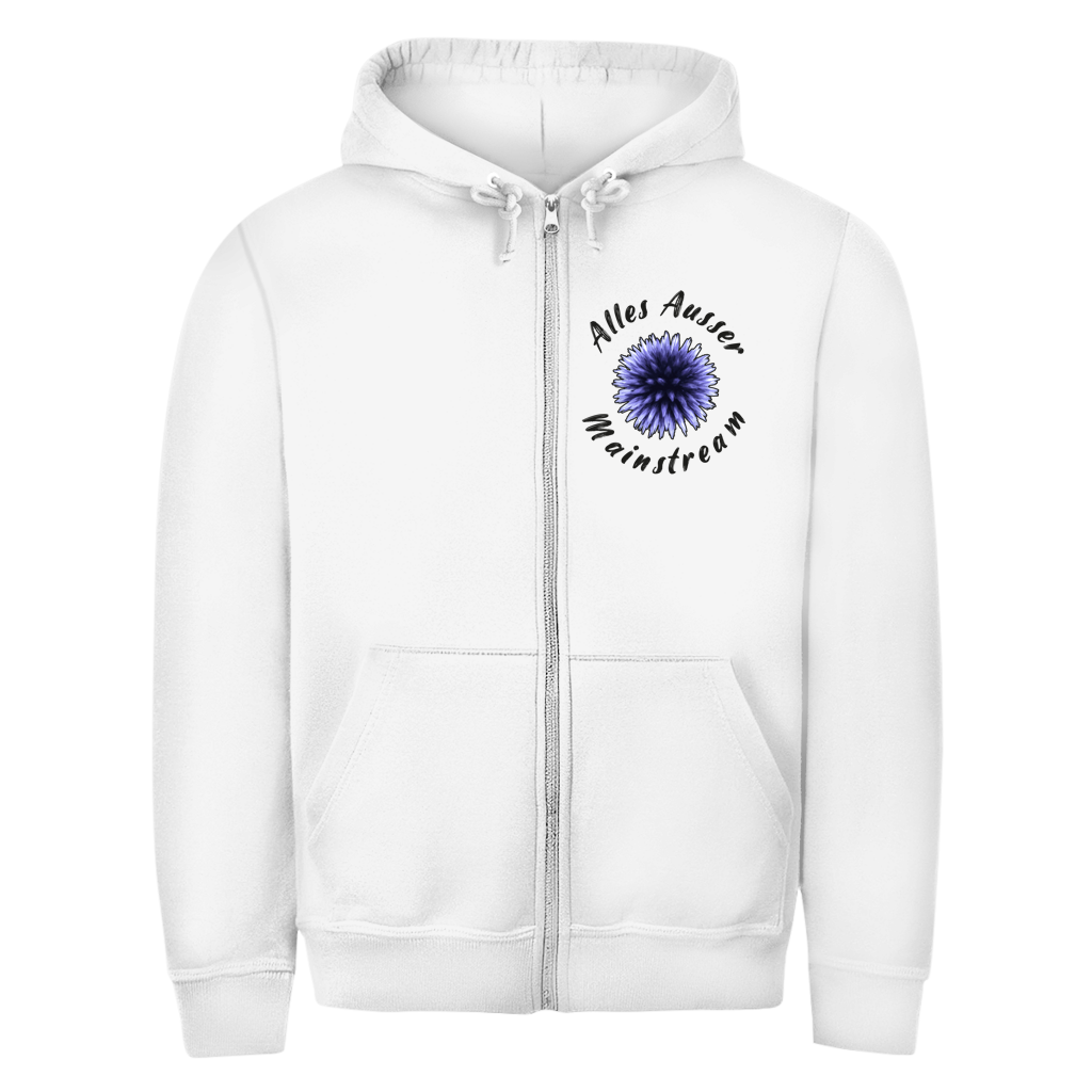 Herren Zipper Hoodie Alles Ausser Mainstream