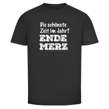 Herren T-Shirt Die schönste Zeit im Jahr? Ende Merz