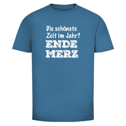 Herren T-Shirt Die schönste Zeit im Jahr? Ende Merz