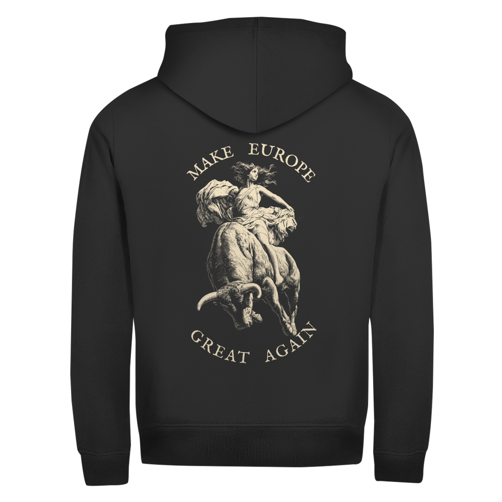 Unisex Zipper Hoodie Make Europe Great Again