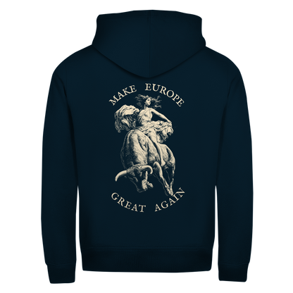 Unisex Zipper Hoodie Make Europe Great Again