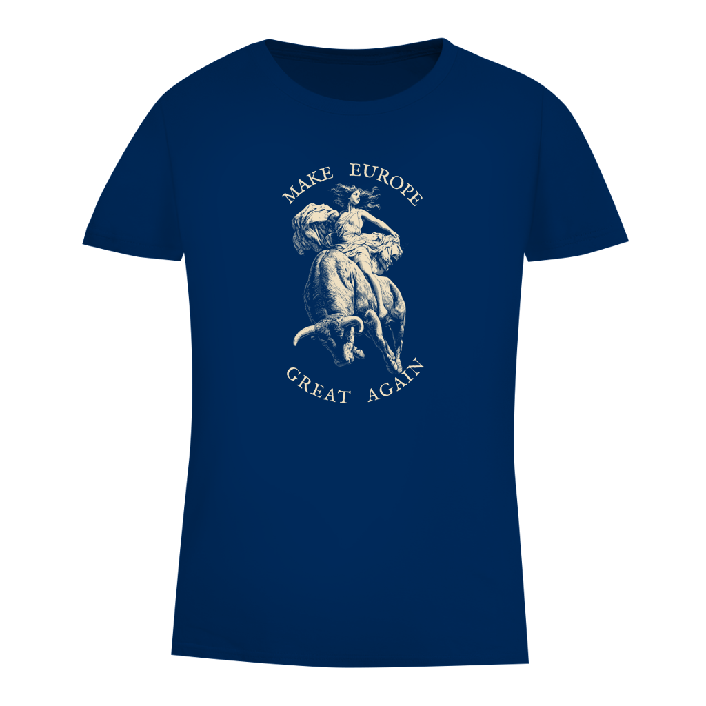 Damen Premium Bio T-Shirt Make Europe Great Again