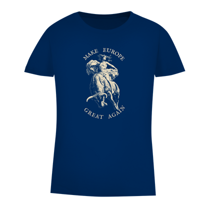 Damen Premium Bio T-Shirt Make Europe Great Again
