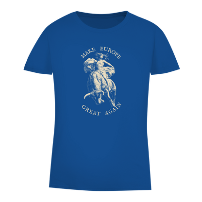 Damen Premium Bio T-Shirt Make Europe Great Again