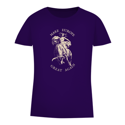 Damen Premium Bio T-Shirt Make Europe Great Again
