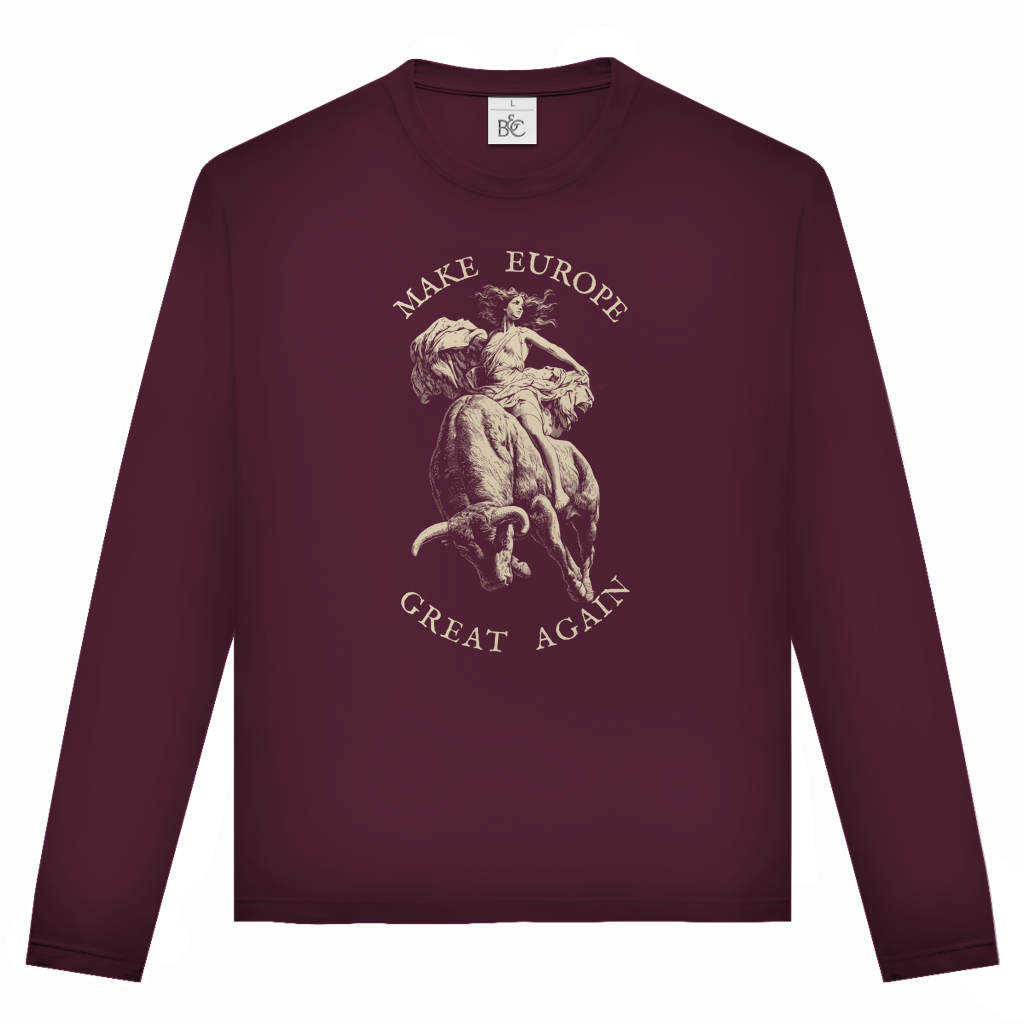 Unisex Langarmshirt Make Europe Great Again