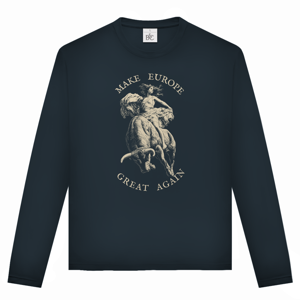 Unisex Langarmshirt Make Europe Great Again