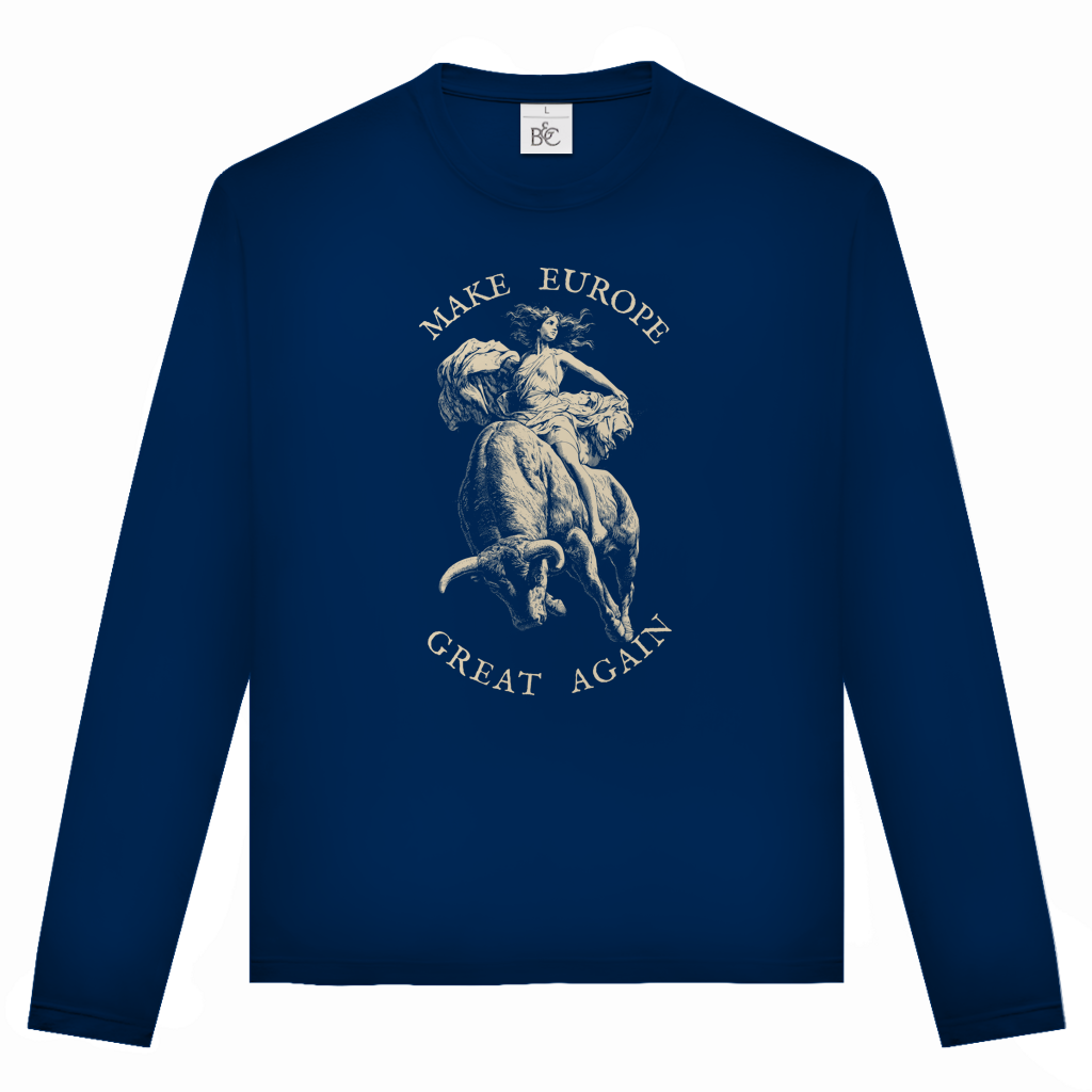 Unisex Langarmshirt Make Europe Great Again