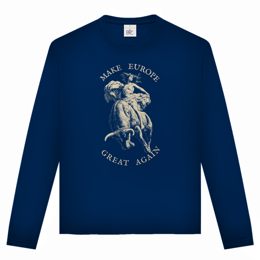 Unisex Langarmshirt Make Europe Great Again