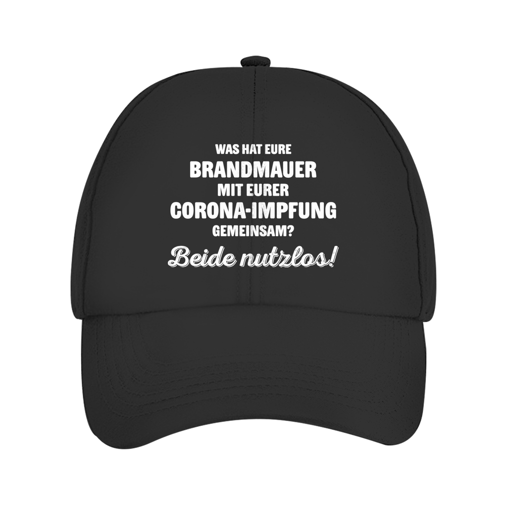 Cap Brandmauer und Corona-Impfung