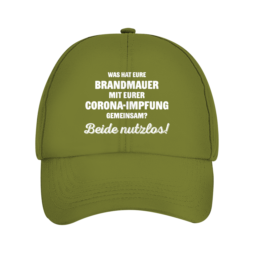 Cap Brandmauer und Corona-Impfung