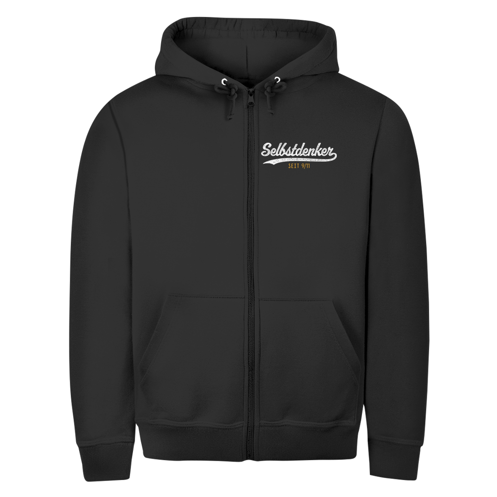 Unisex Zipper Hoodie Selbstdenker seit 9/11