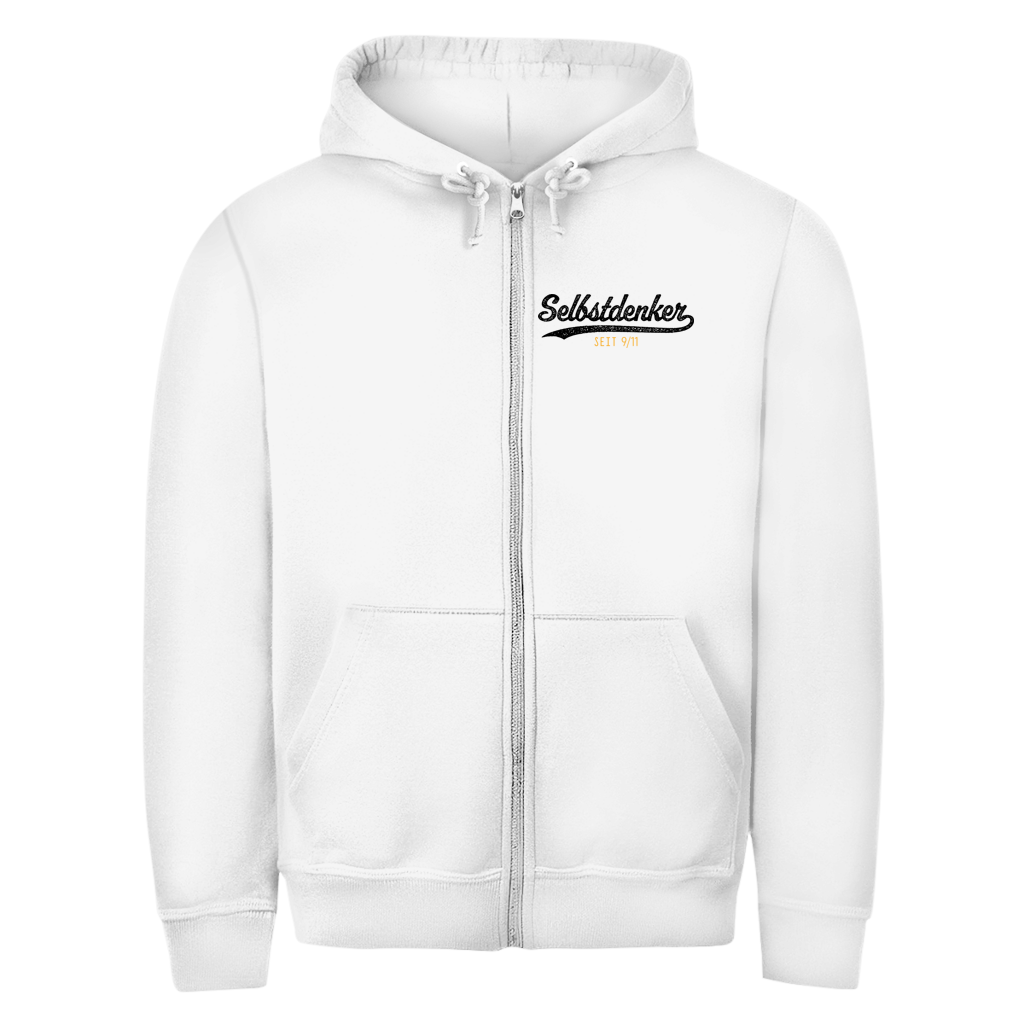 Unisex Zipper Hoodie Selbstdenker seit 9/11