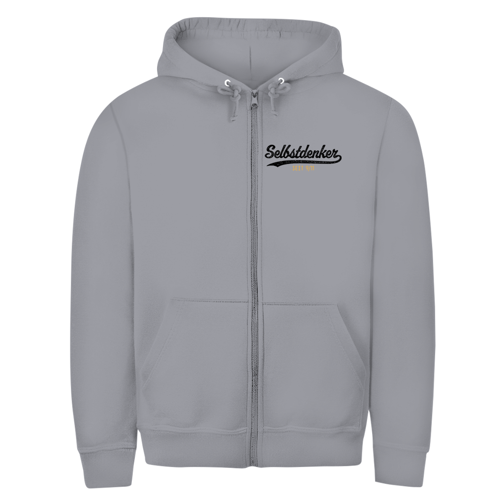 Unisex Zipper Hoodie Selbstdenker seit 9/11
