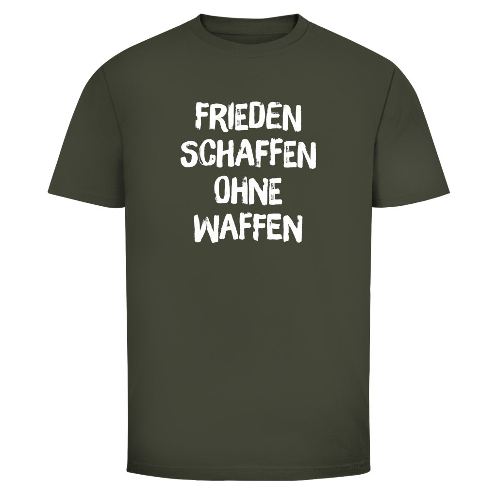 Herren T-Shirt Frieden schaffen ohne Waffen