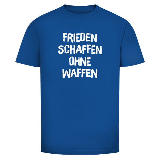 Herren T-Shirt Frieden schaffen ohne Waffen