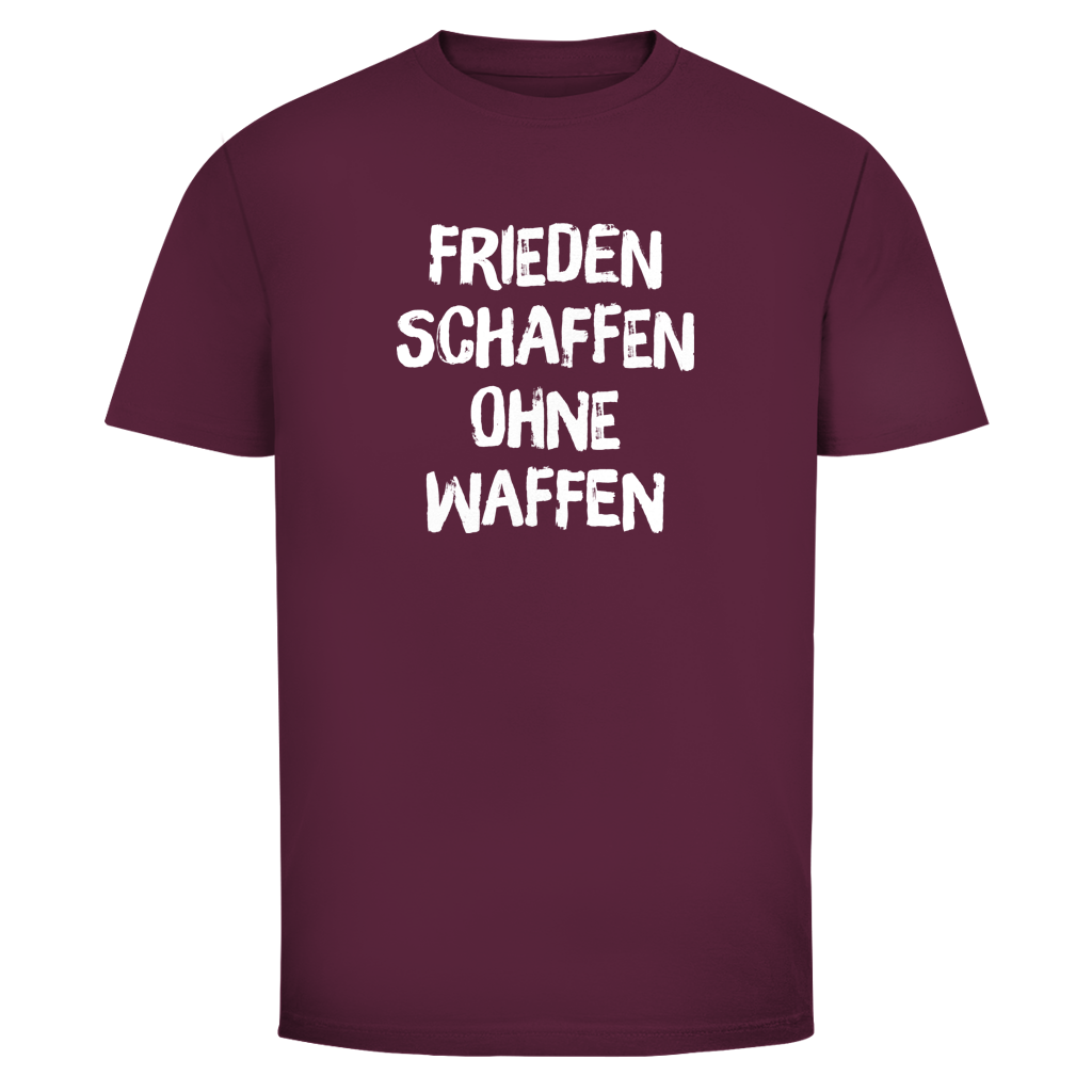 Herren T-Shirt Frieden schaffen ohne Waffen