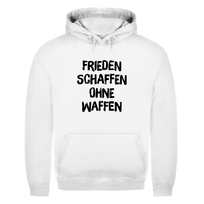 Herren Hoodie Frieden schaffen ohne Waffen