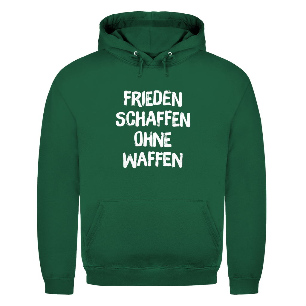 Herren Hoodie Frieden schaffen ohne Waffen