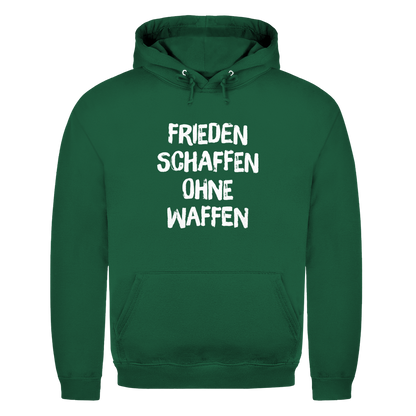 Herren Hoodie Frieden schaffen ohne Waffen