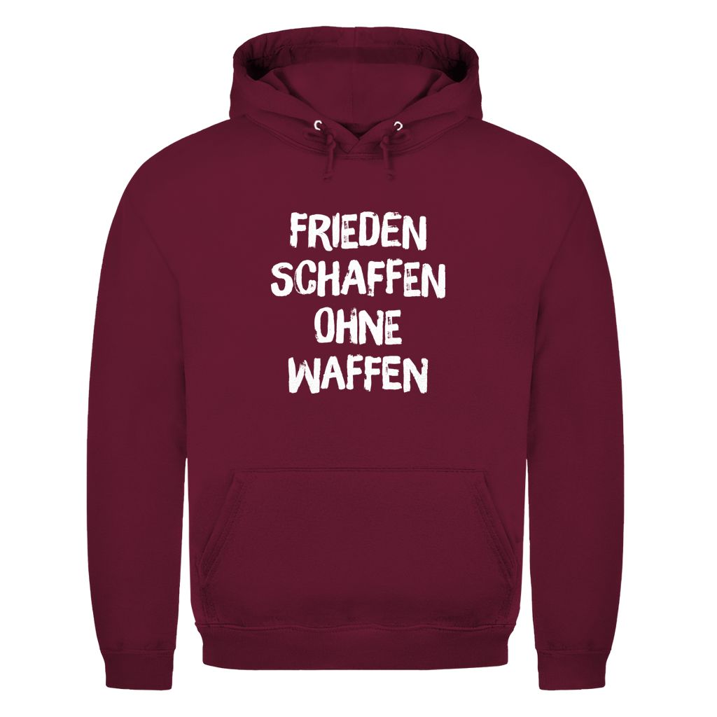Herren Hoodie Frieden schaffen ohne Waffen