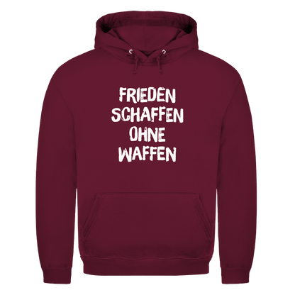 Herren Hoodie Frieden schaffen ohne Waffen