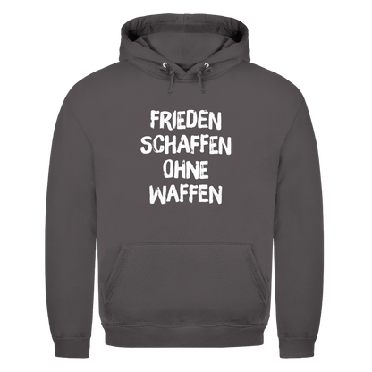 Herren Hoodie Frieden schaffen ohne Waffen