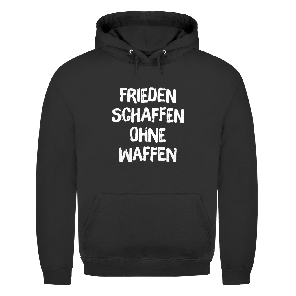 Herren Hoodie Frieden schaffen ohne Waffen