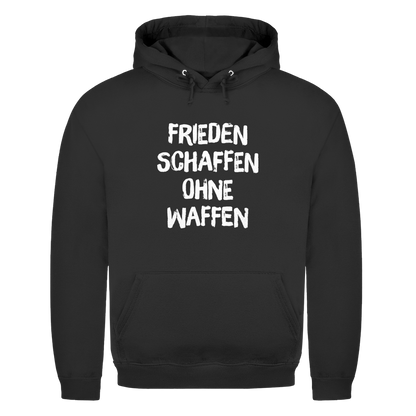 Herren Hoodie Frieden schaffen ohne Waffen