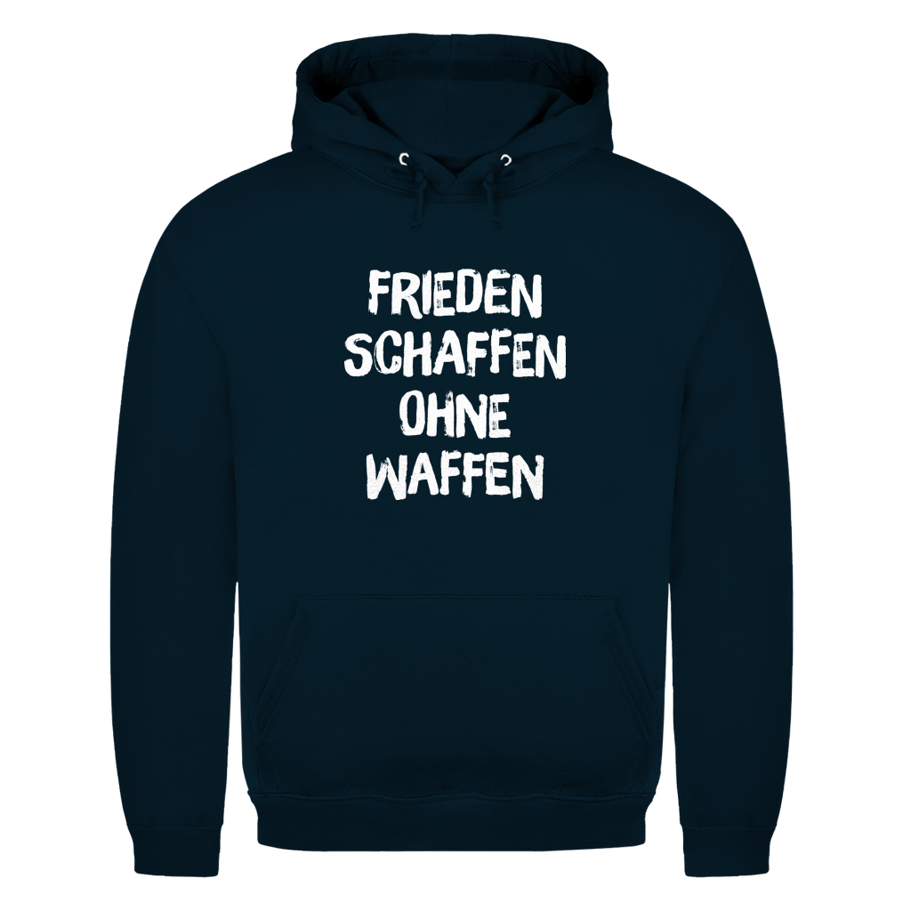 Herren Hoodie Frieden schaffen ohne Waffen