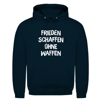 Herren Hoodie Frieden schaffen ohne Waffen