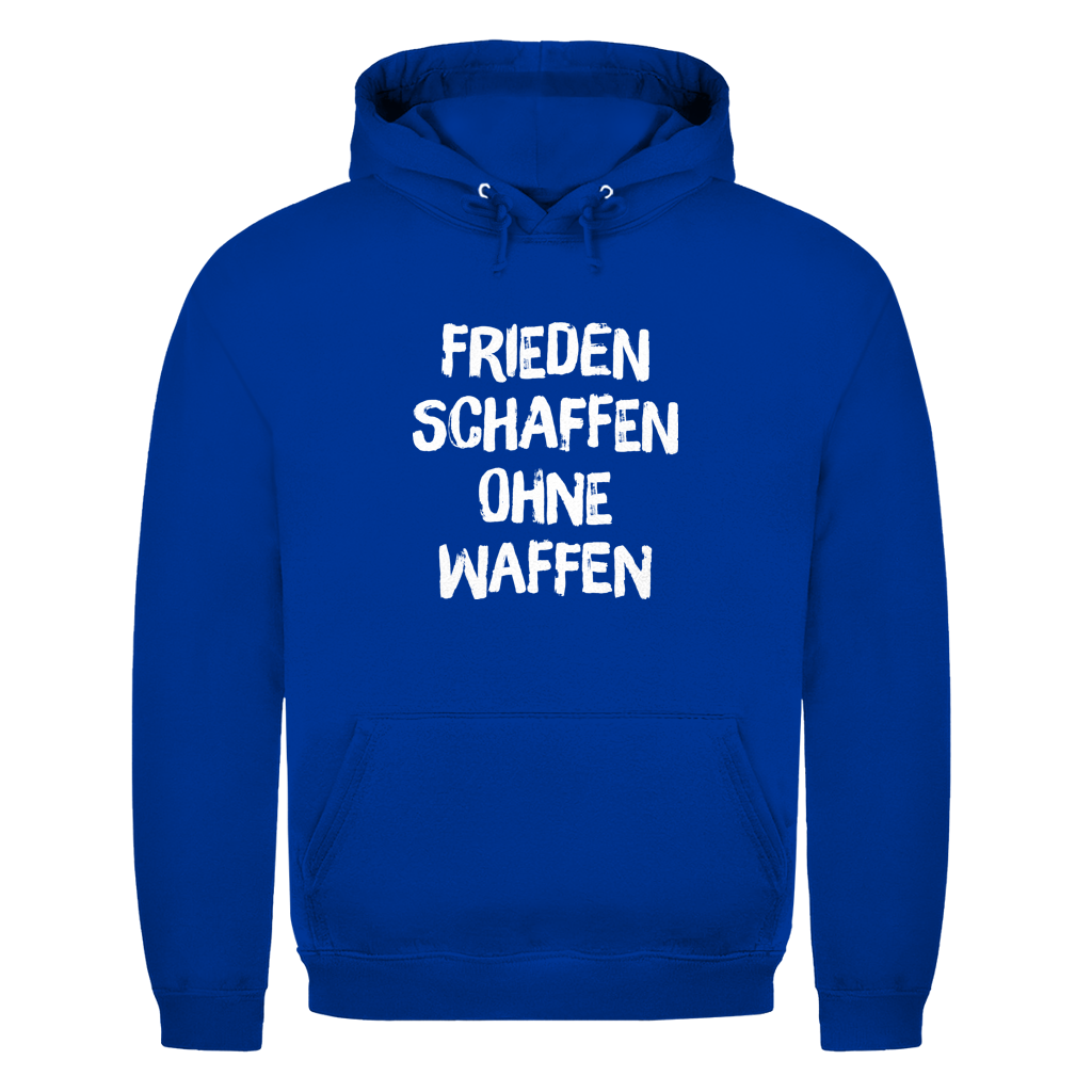 Herren Hoodie Frieden schaffen ohne Waffen