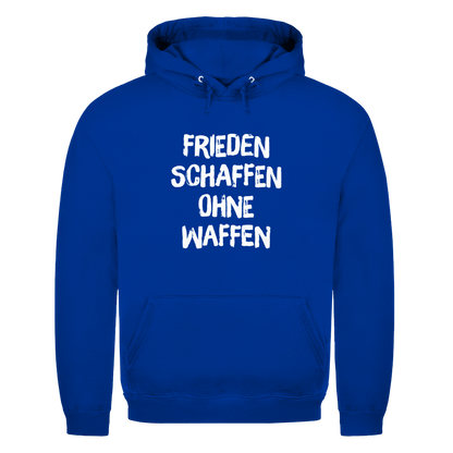 Herren Hoodie Frieden schaffen ohne Waffen