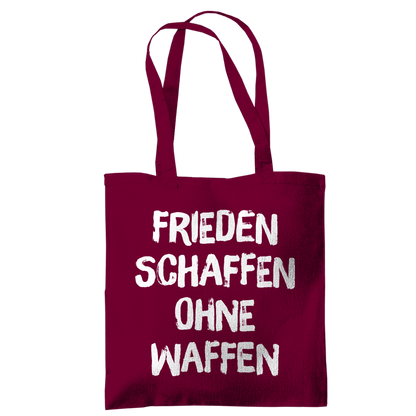 Tragetasche Frieden schaffen ohne Waffen